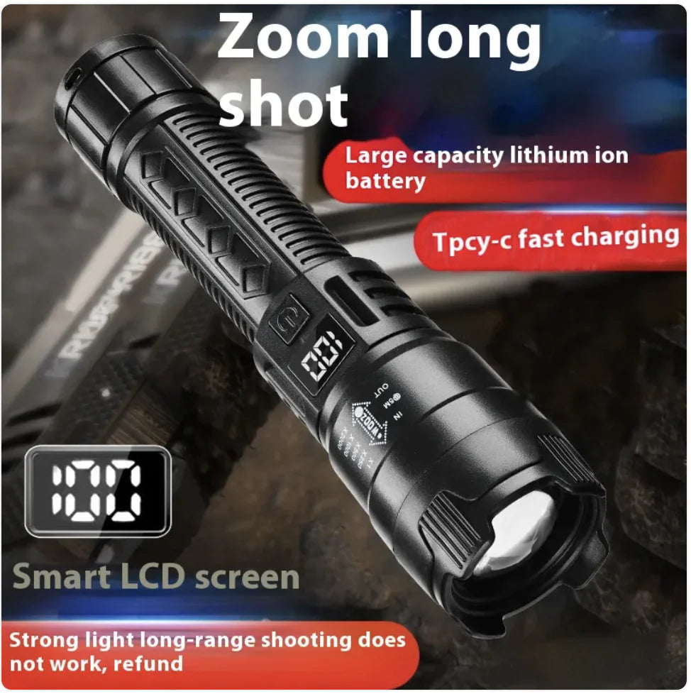Rechargeable Portable Bright Flashlight
