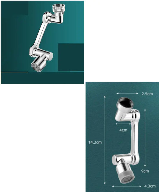 Rotating Universal Faucet Splash