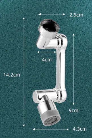 Rotating Universal Faucet Splash